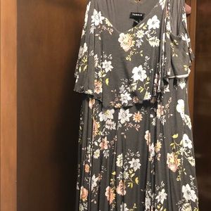 Torrid Dress size 1 Floral adjustable straps